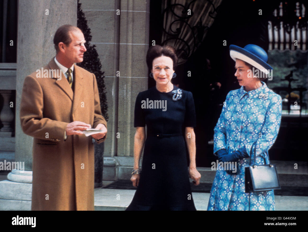 Image - La reine Elizabeth Visite d'Etat en France Banque D'Images