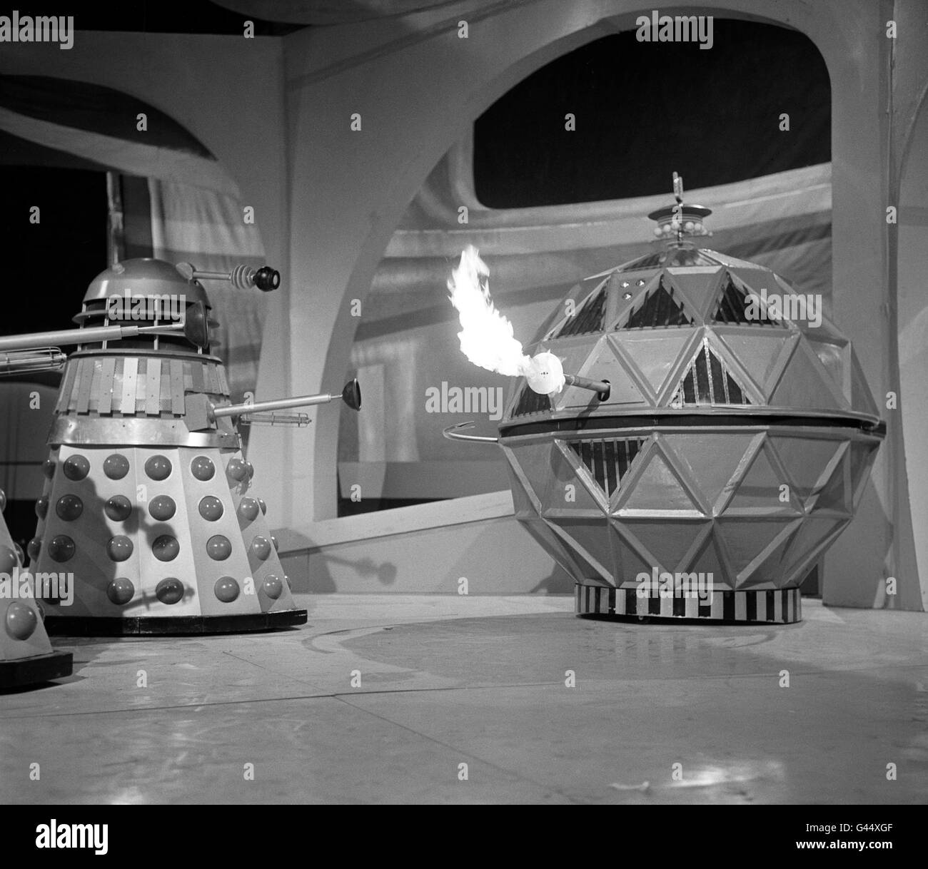 Télévision - BBC TV - Dr Who - Ealing Studios, Londres Banque D'Images