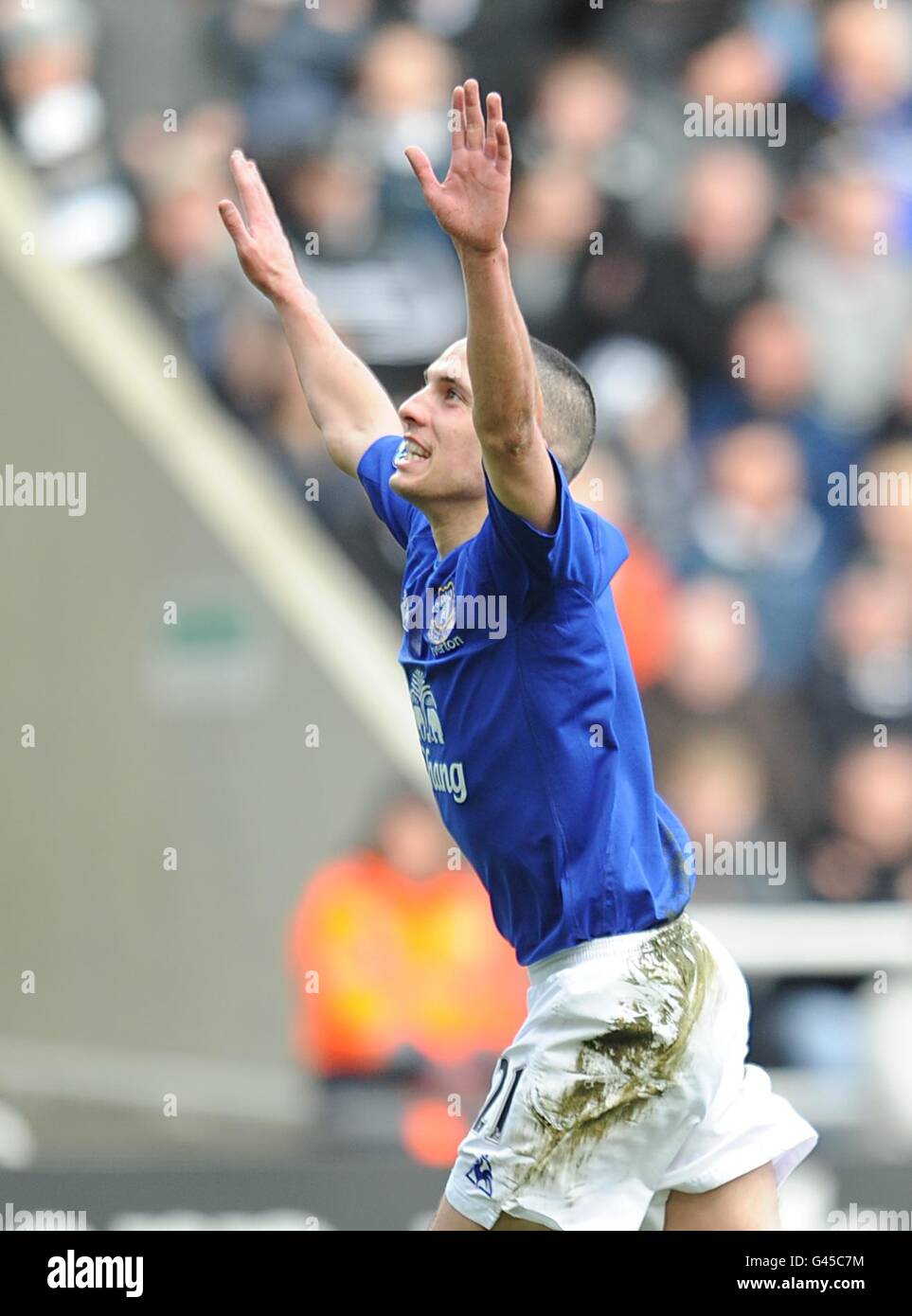 Soccer - Barclays Premier League - Everton v Newcastle United - St James' Park Banque D'Images