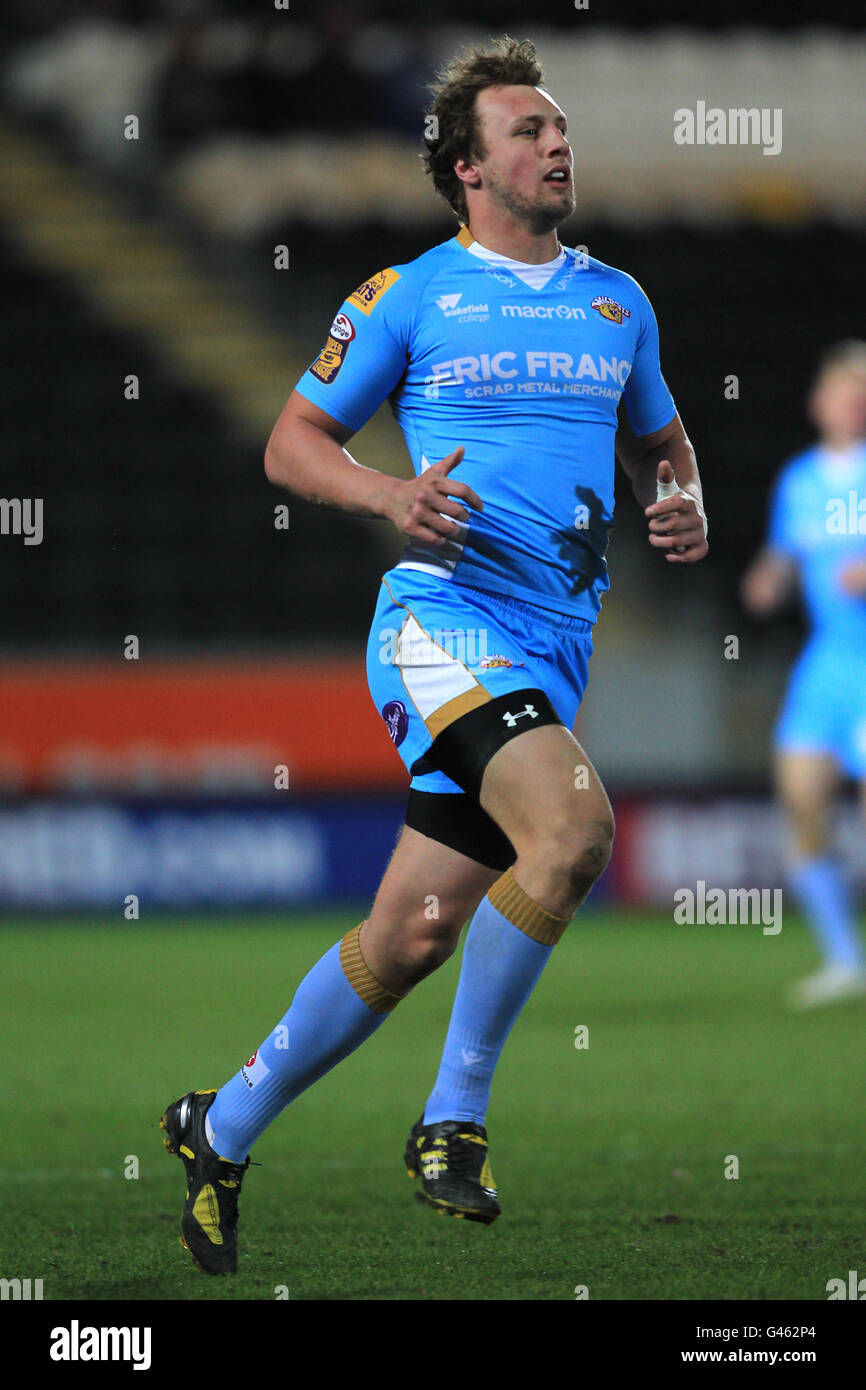 Rugby League - engage Super League - Hull FC / Wakefield Wildcats - KC Stadium. Chris Dean, Wakefield Wildcats Banque D'Images