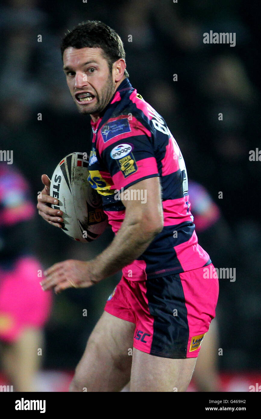 Rugby League - engage Super League - Hull FC / Leeds Rhinos - KC Stadium. Danny Buderus, Leeds Rhinos Banque D'Images