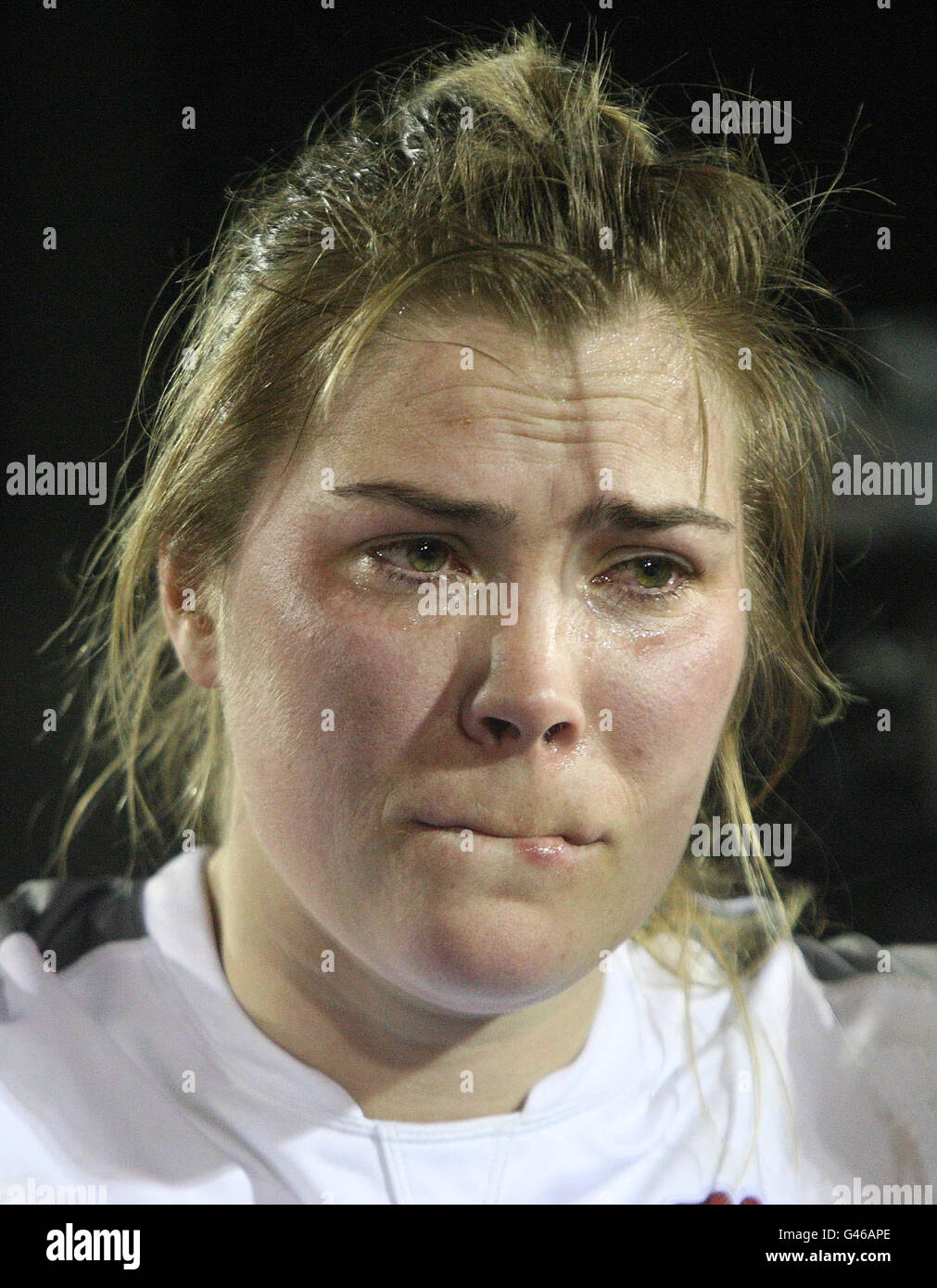 Rugby Union - 2011 Women's 6 Nations - l'Irlande v Angleterre Femmes Femmes - Ashbourne RFC Banque D'Images