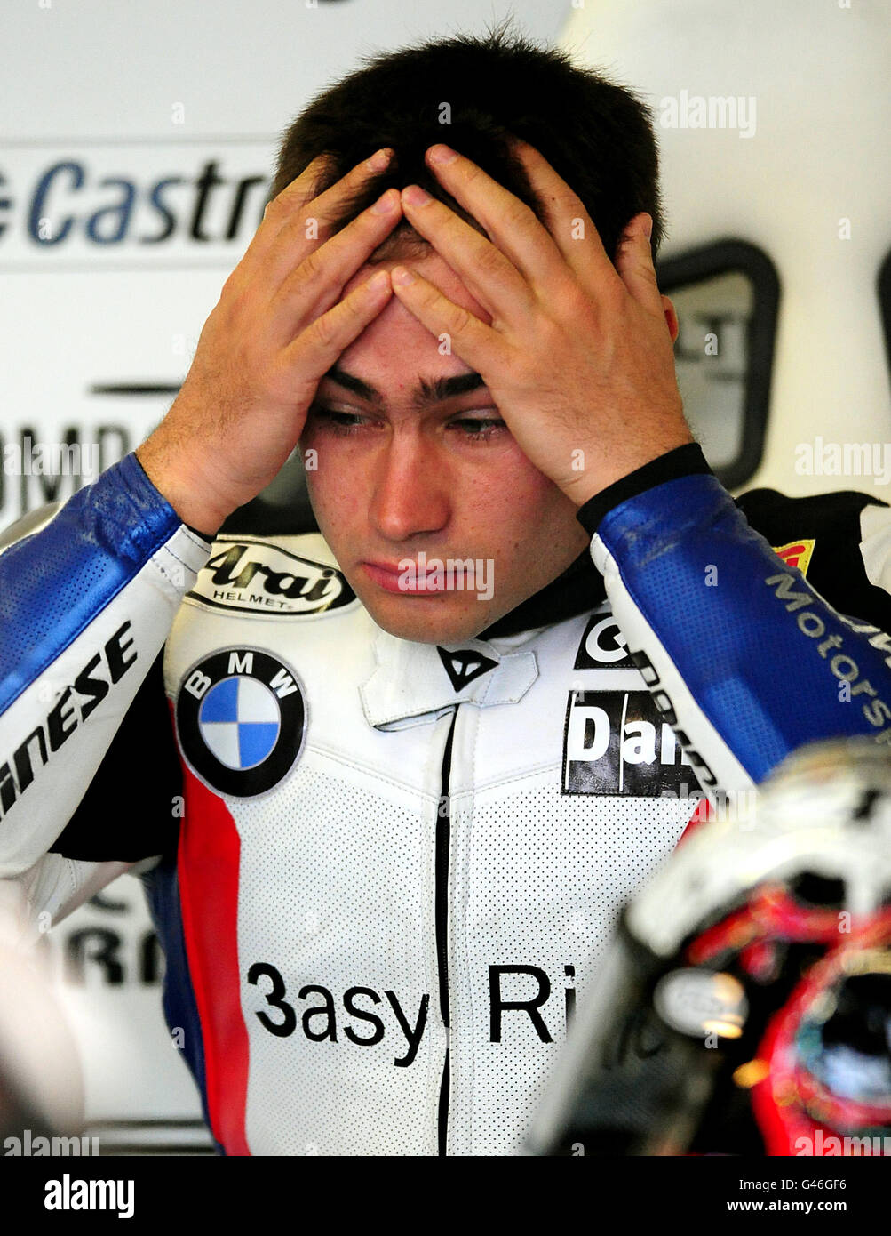 Motor Racing - Championnat du Monde FIM Superbike 2011 - Race - Donington Park Banque D'Images