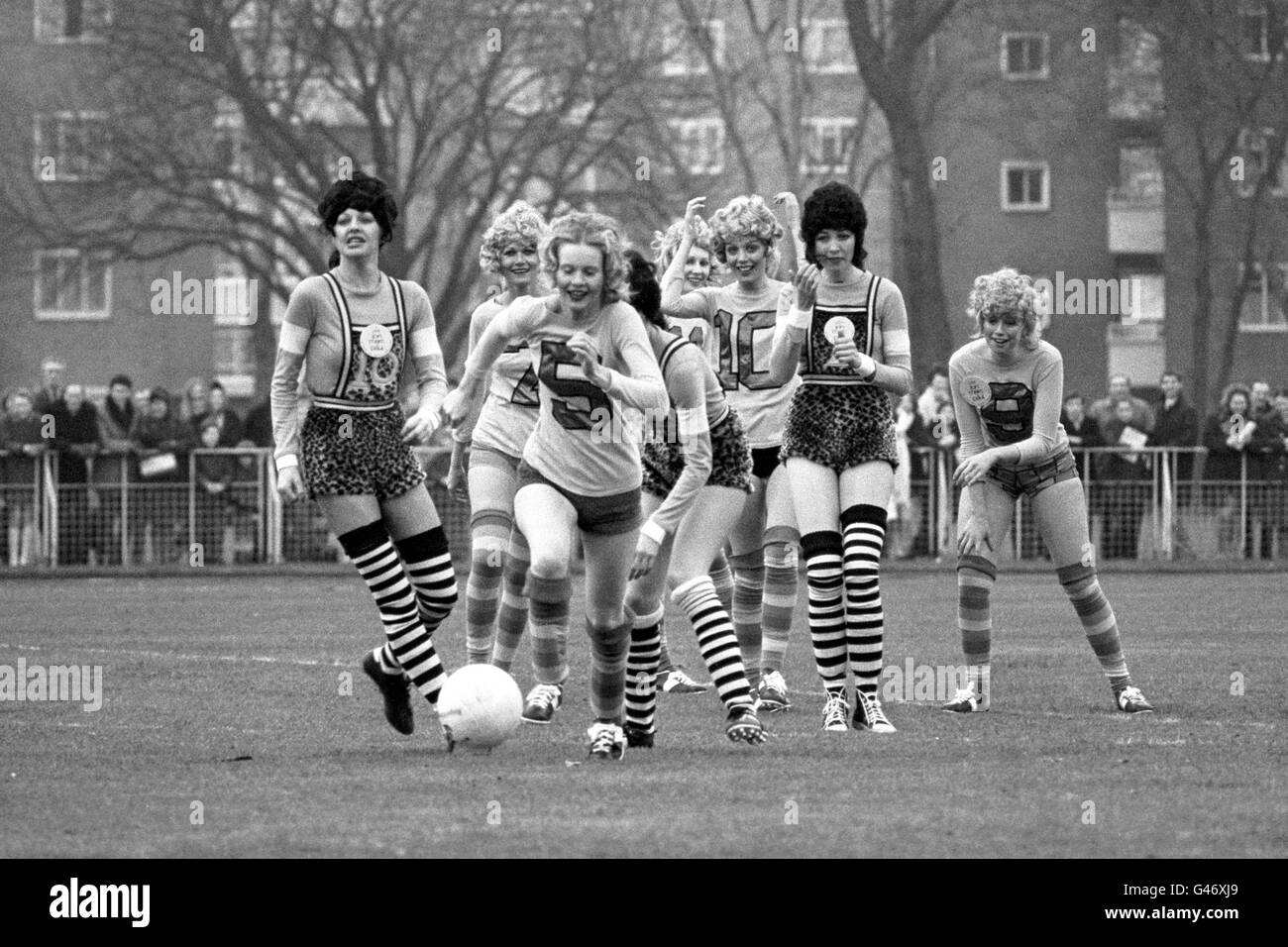 Women's Soccer - Le pays le plus beau football match de bienfaisance - Lumley Lovers v Le Robinson Rovers - Stade Hurlingham Banque D'Images