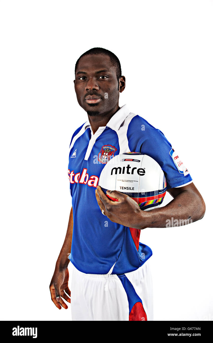 Soccer - finale du Trophée Johnstone's Paint - Preview - Carlisle United Feature Banque D'Images