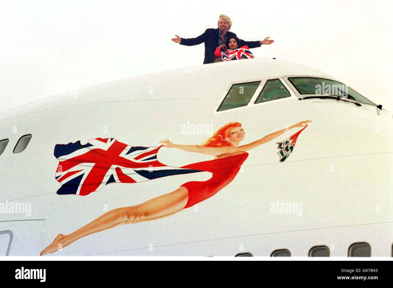 L'UNION VIERGE Banque D'Images