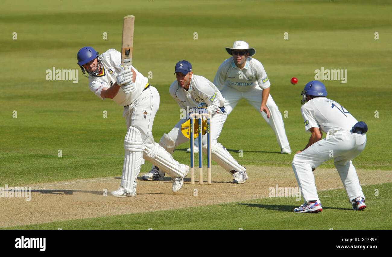 Cricket - Liverpool Victoria County Championship - Division One - Jour trois - Hampshire v Durham - le Rose Bowl Banque D'Images