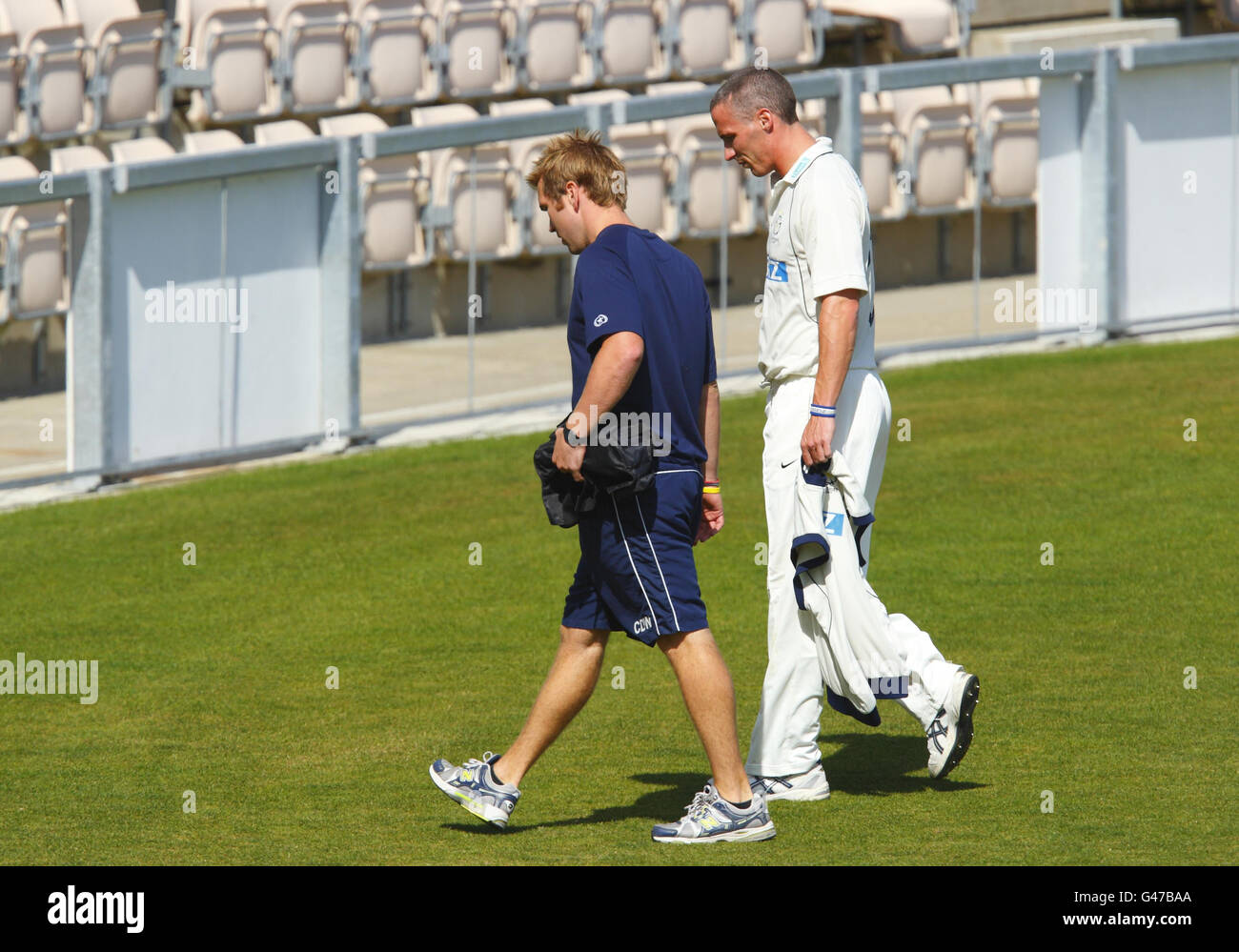 Cricket - Liverpool Victoria County Championship - Division One - Jour trois - Hampshire v Durham - le Rose Bowl Banque D'Images