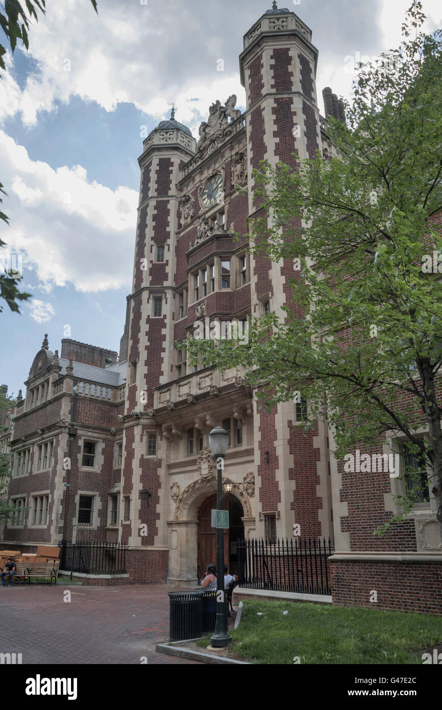 L'École de médecine de l'Université de Pennsylvanie, Philadelphie, PA, USA Banque D'Images