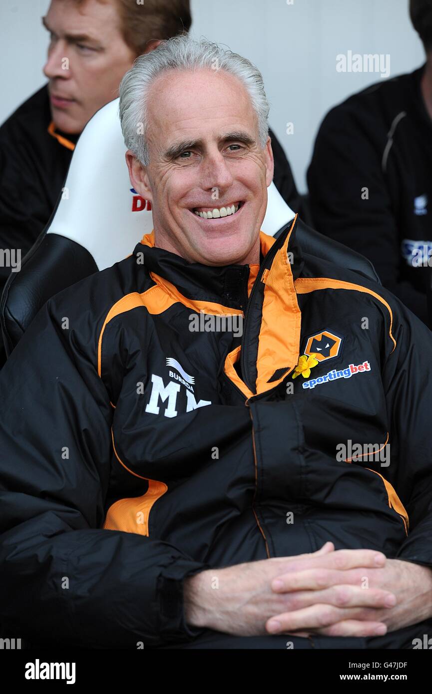 Football - Barclays Premier League - Newcastle United / Wolverhampton Wanderers - St James' Park. Mick McCarthy, Wolverhampton Wanderers Banque D'Images