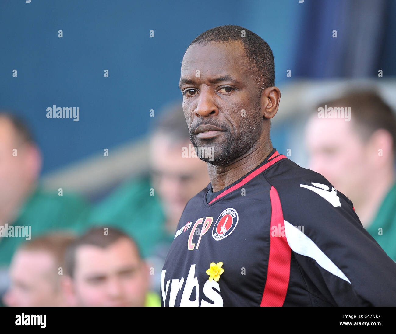 - Football npower Football League One - Oldham Athletic v Charlton Athletic - Boundary Park Banque D'Images