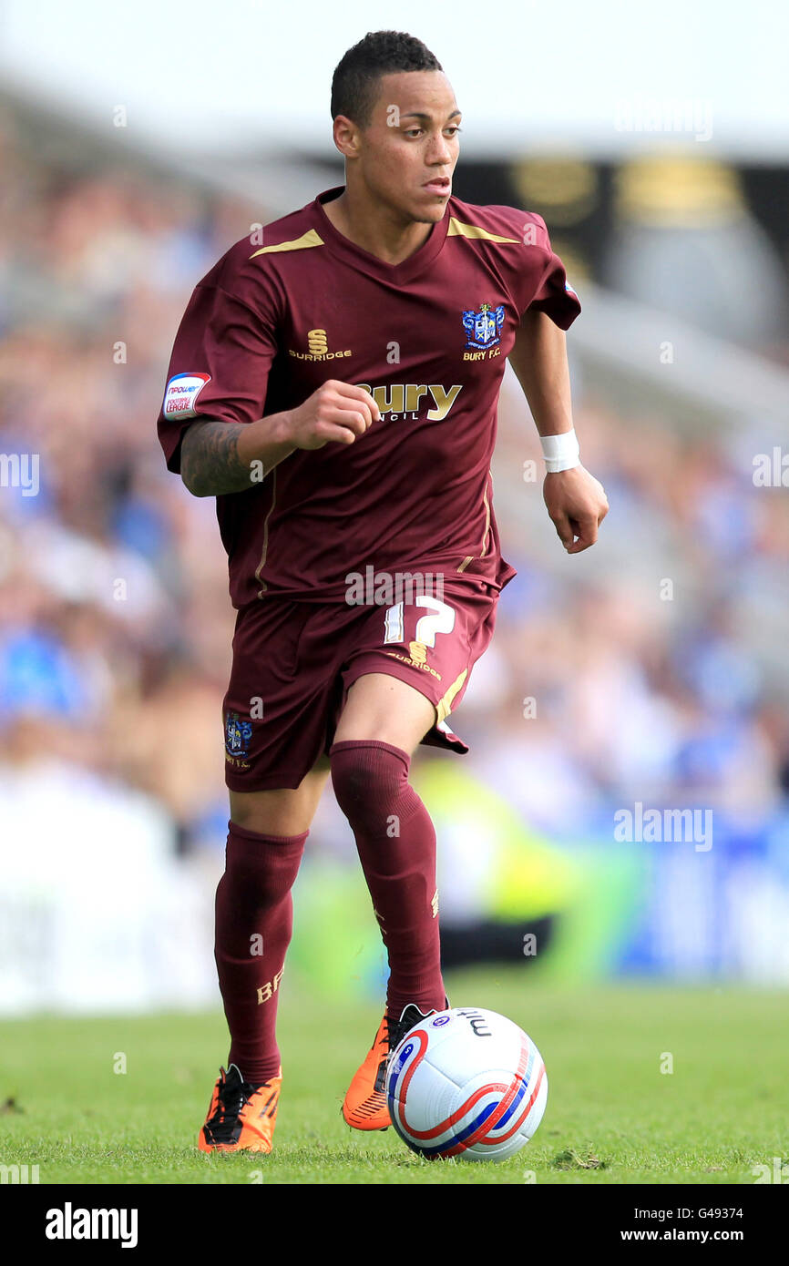 Football - npower football League 2 - Chesterfield v Bury - Stade B2net. Kyle Bennett, Bury. Banque D'Images