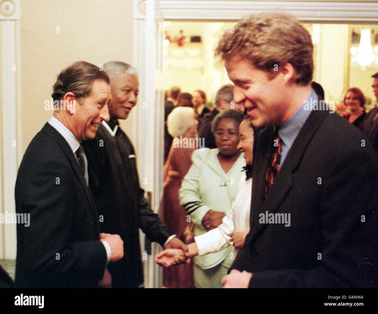 La princesse Diana - travail Chairty Banque D'Images