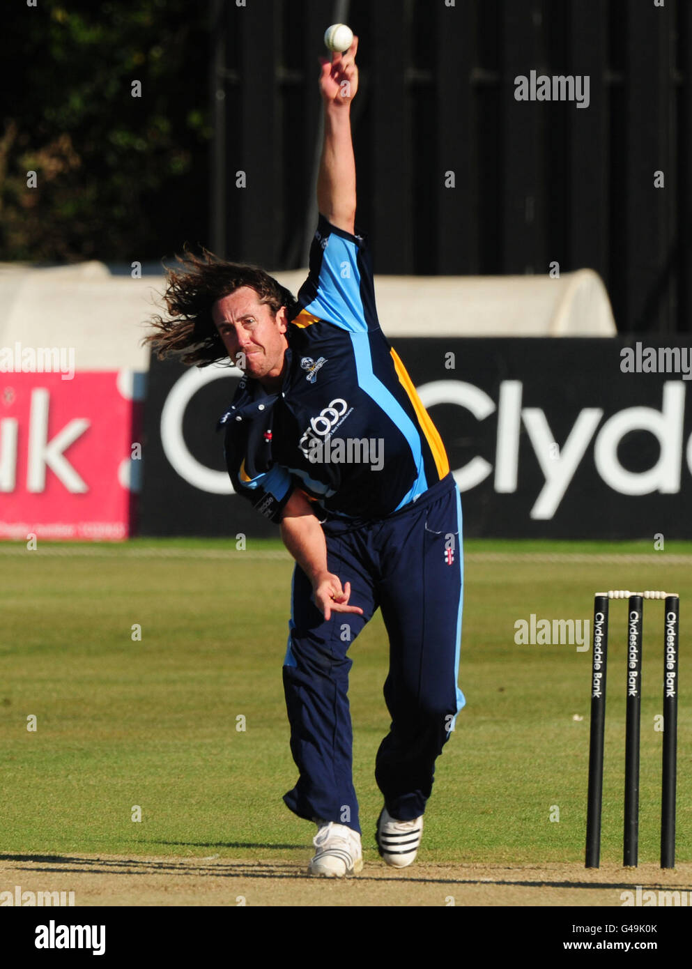 Football - Clydesdale Bank 40 - Groupe A - Kent v Yorkshire - St Lawrence Ground Banque D'Images