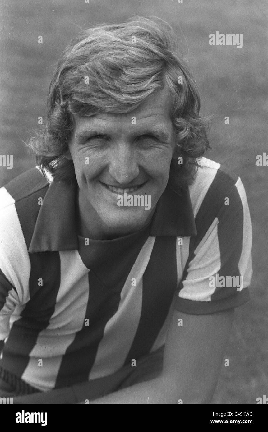 PA NEWS PHOTO 5/9/74 RAY HARFORD COLCHESTER UNITED F.C. DEFENDER. Banque D'Images