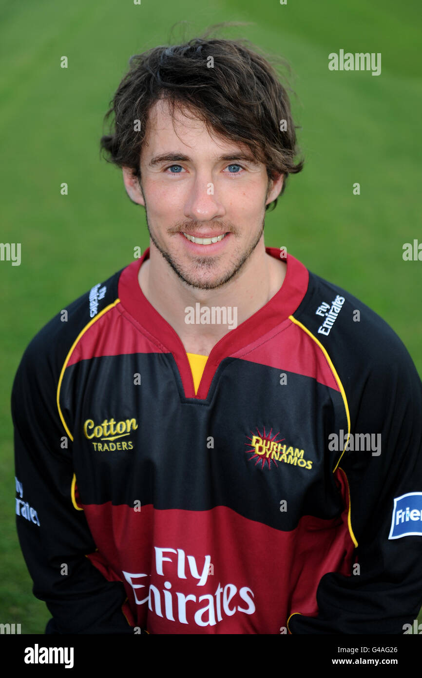 Cricket - Durham County Cricket Club - Photocall - Riverside Ground. Will Smith, Durham Banque D'Images