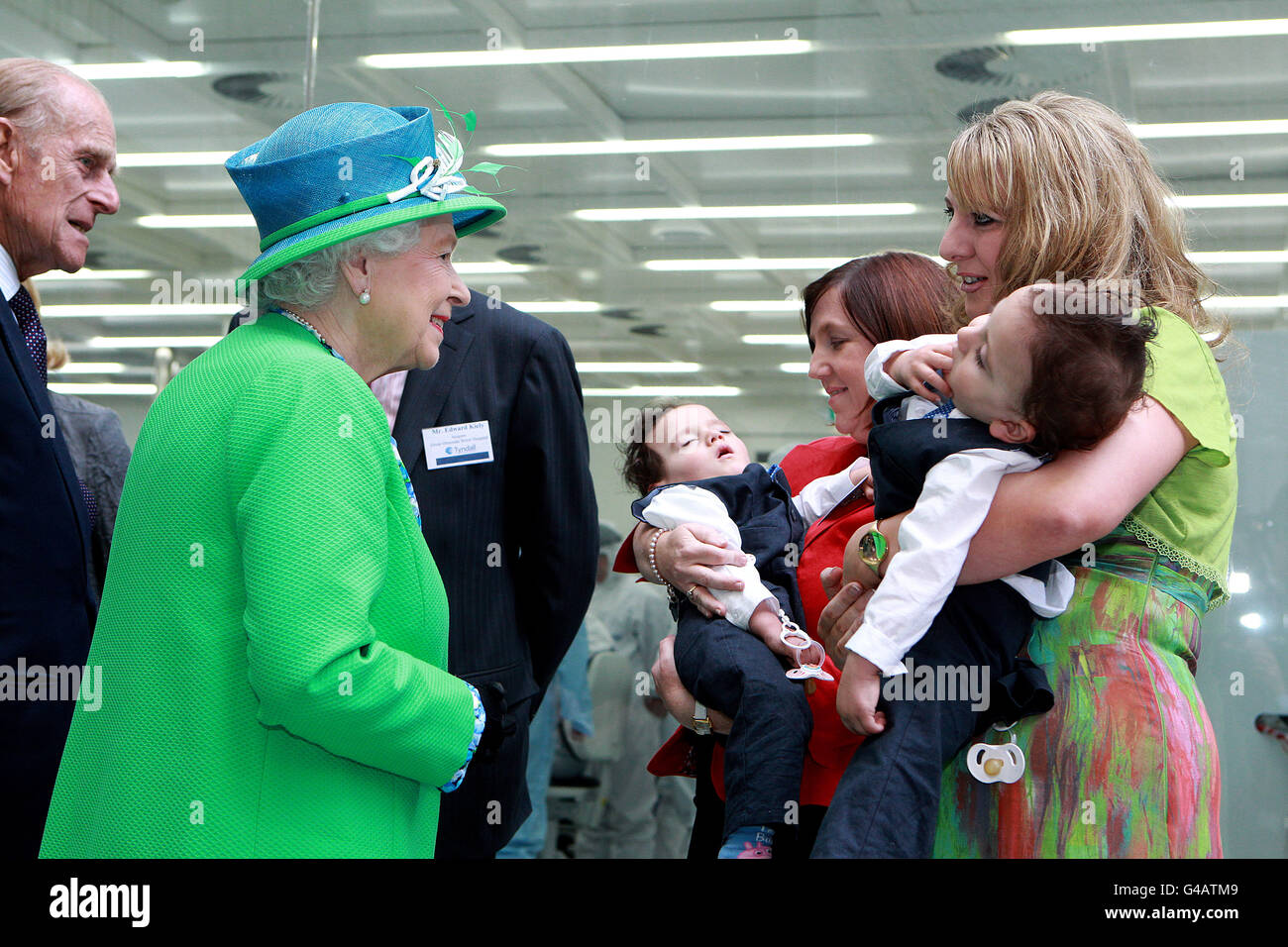 Image - La reine Elizabeth II visite d'Etat en Irlande Banque D'Images