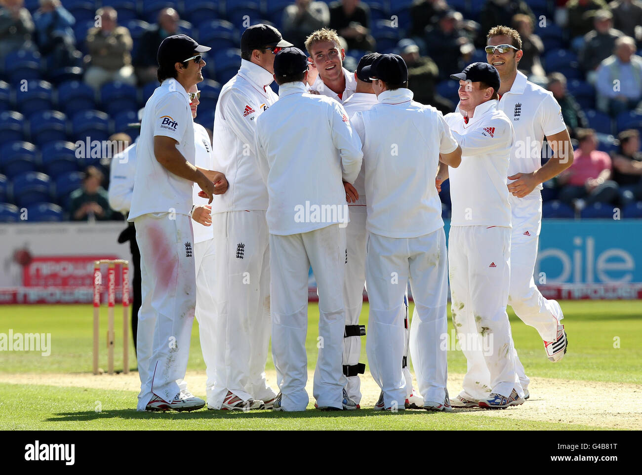 Cricket - npower Premier Test - Jour deux - Angleterre v Sri Lanka - SWALEC Stadium Banque D'Images
