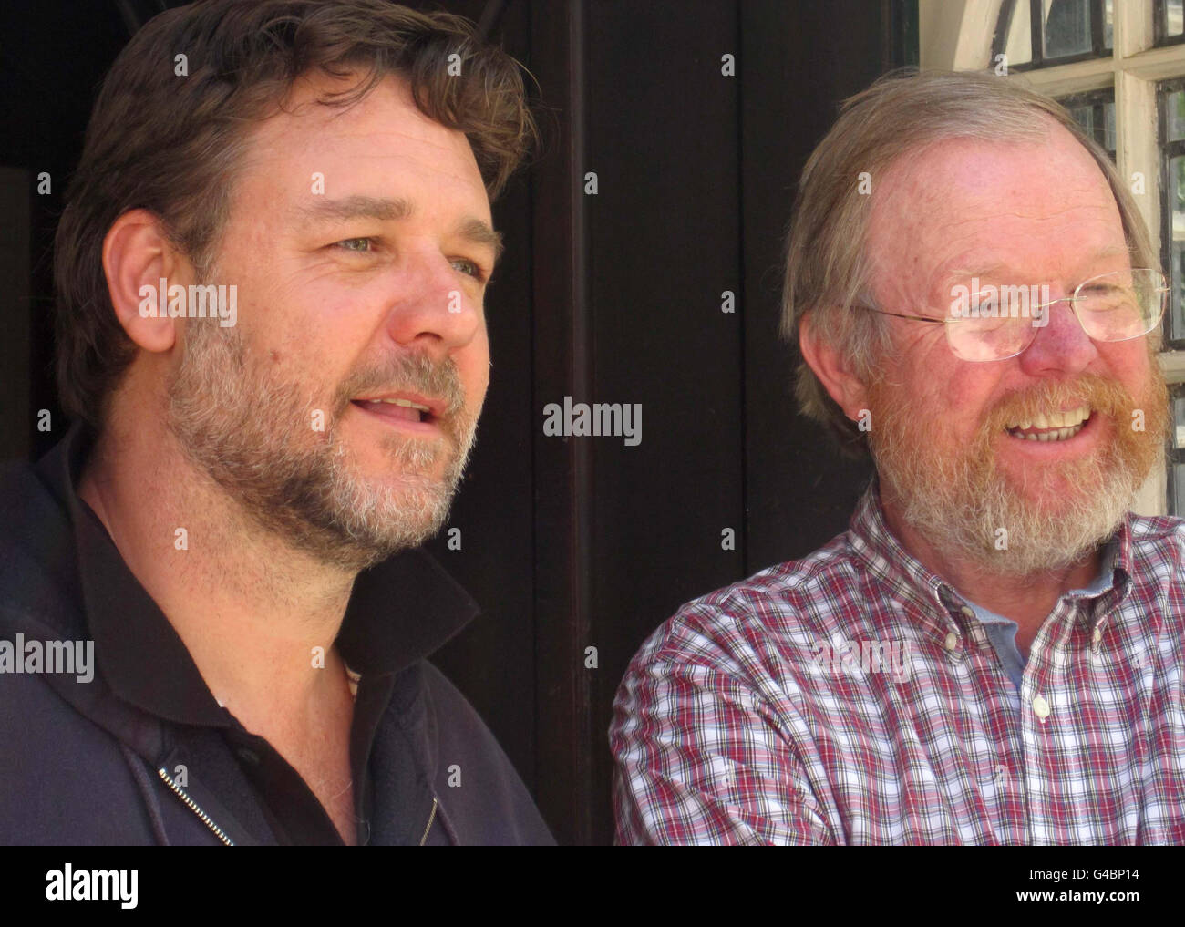 Russell Crowe à l'Université de Durham Banque D'Images