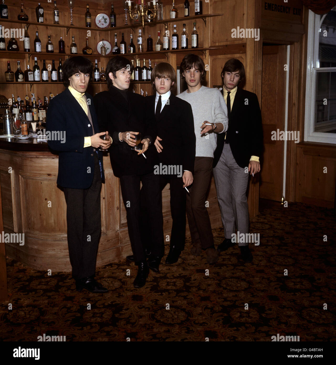 Musique - Les Rolling Stones - 1964 Banque D'Images