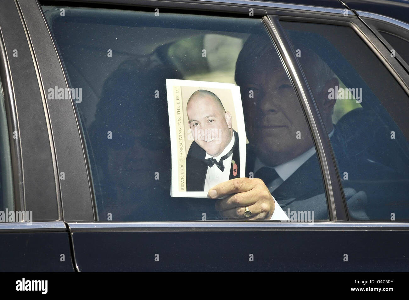 Rob Daley funeral Banque D'Images