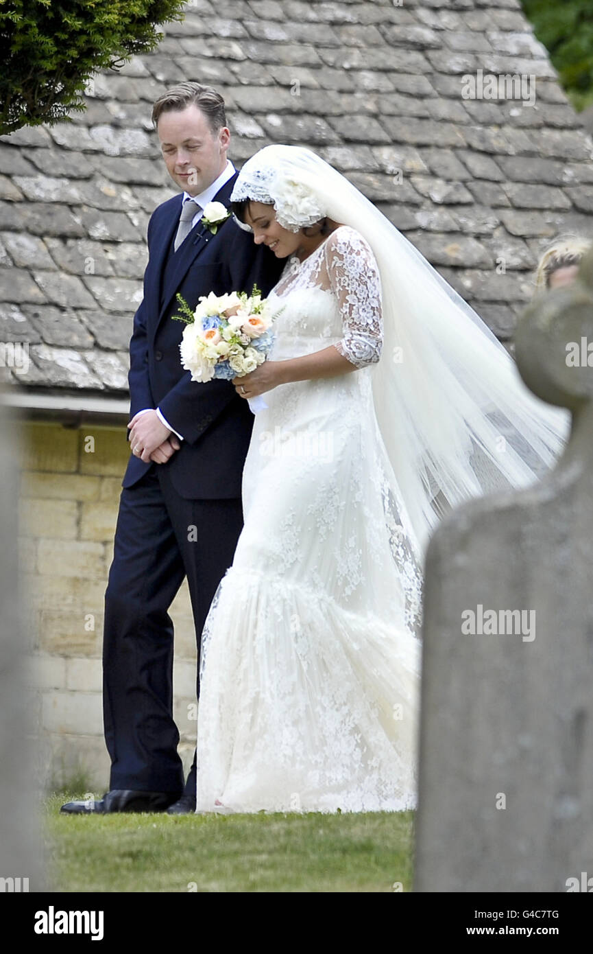 Mariage de Lily Allen Photo Stock - Alamy
