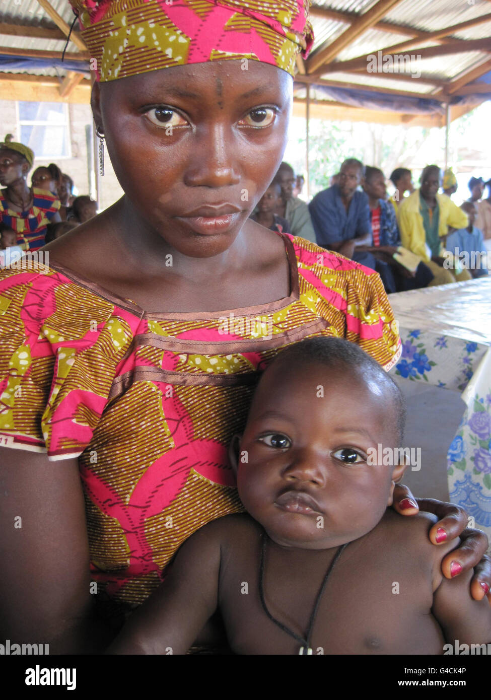 Vaccinations en Sierra Leone Banque D'Images