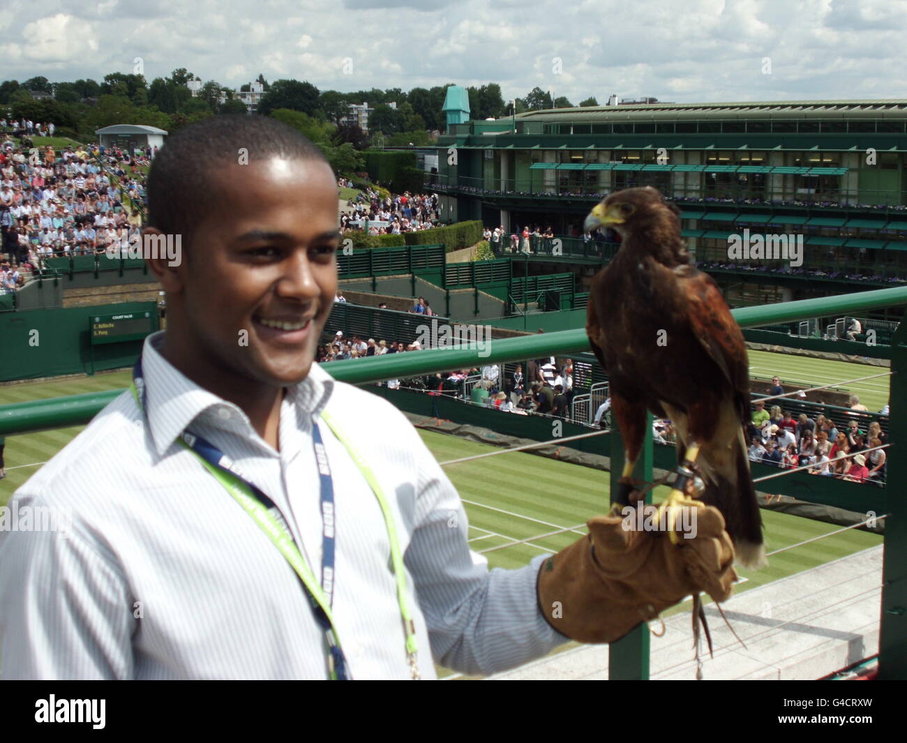 Tennis - 2011 de Wimbledon - Jour cinq - Le All England Lawn Tennis et croquet Club Banque D'Images