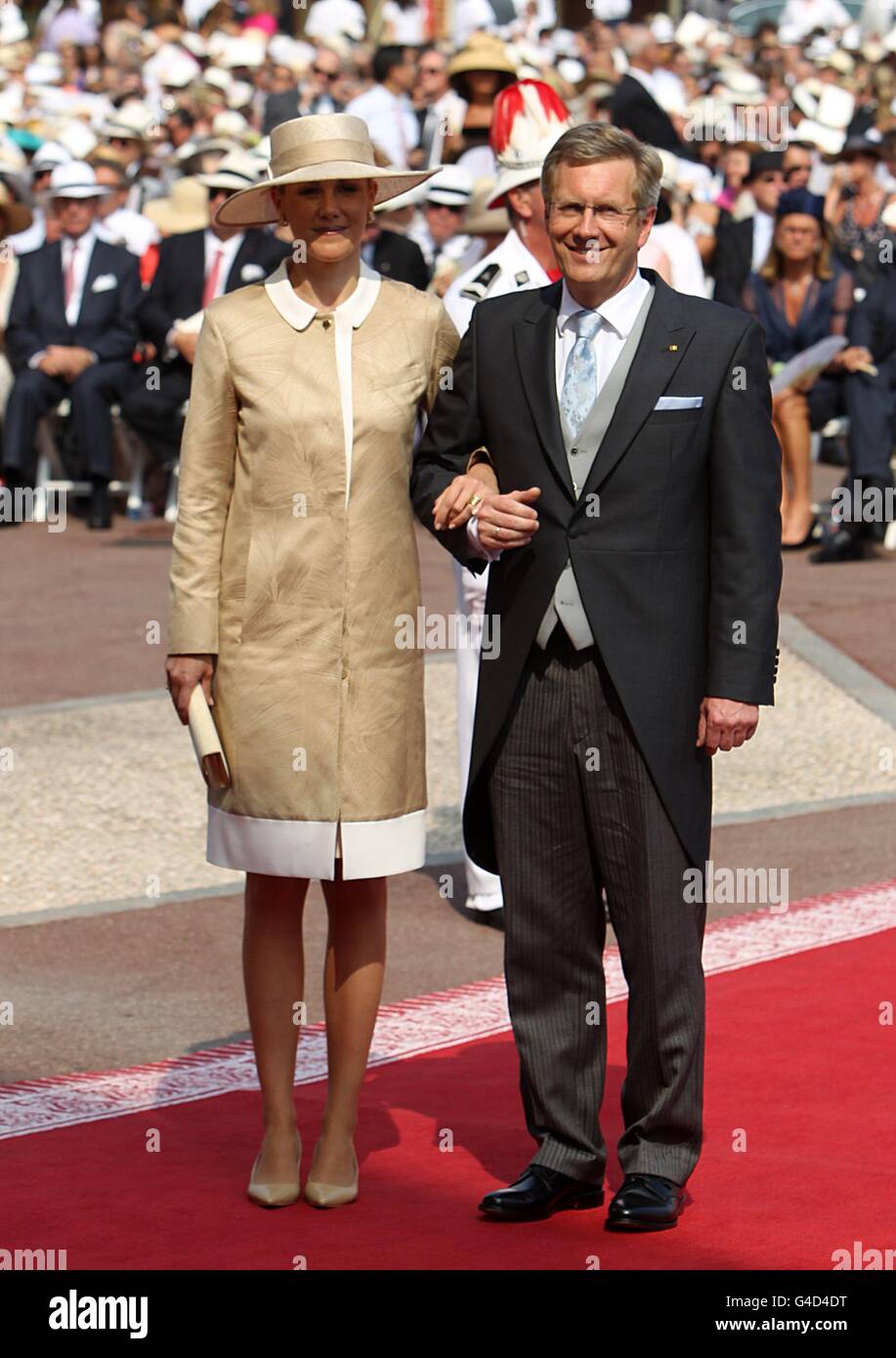 Mariage Princier Monaco Banque D'Images