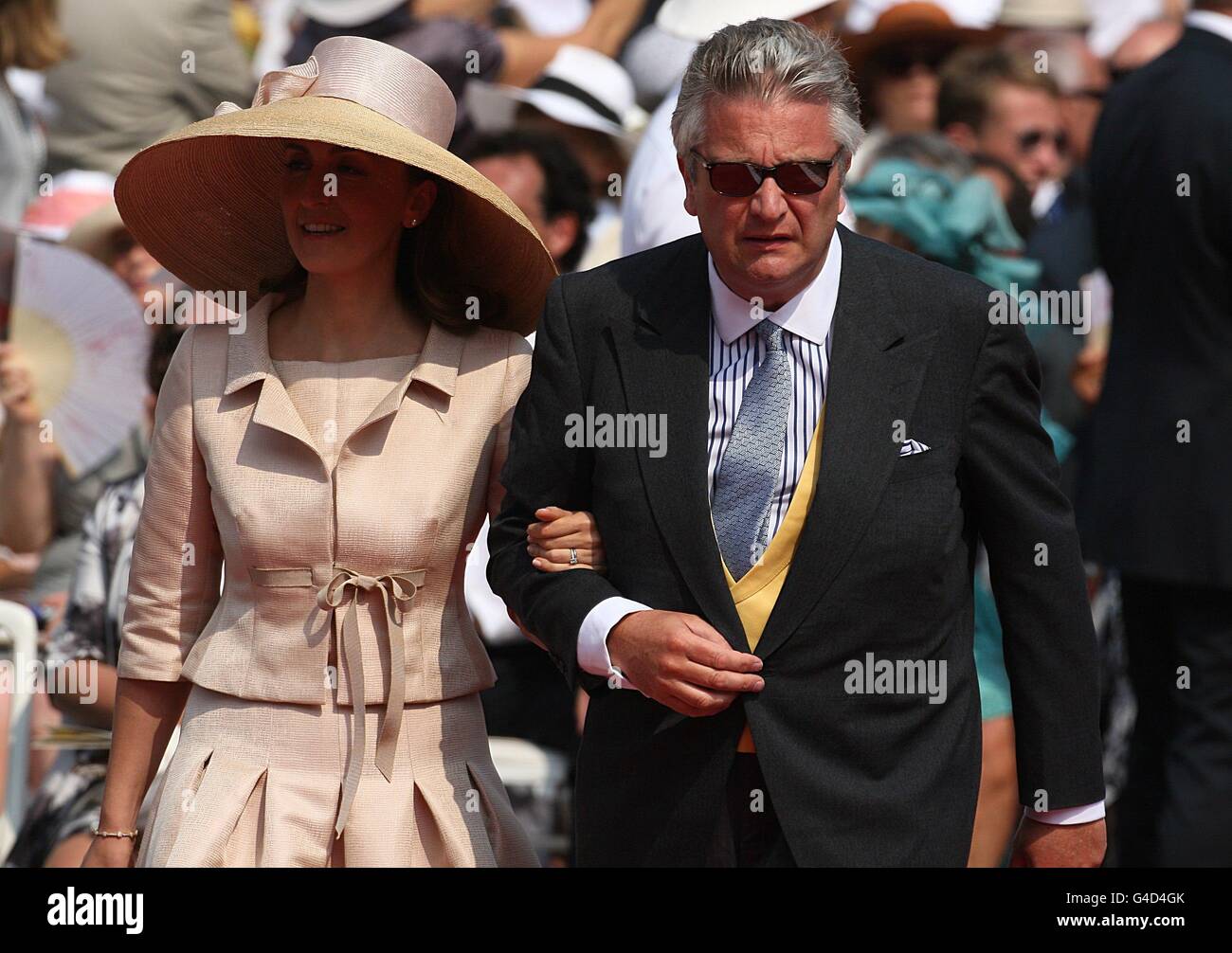 Mariage Princier Monaco Banque D'Images