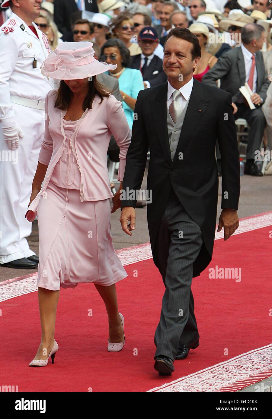 Mariage Princier Monaco Banque D'Images