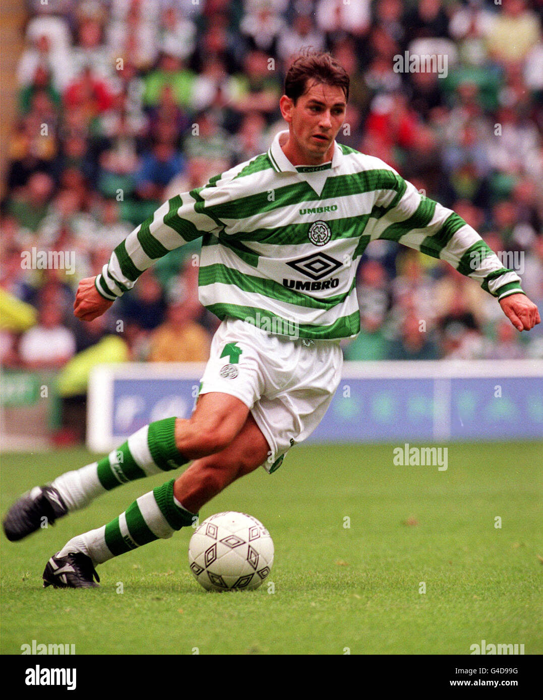 Jackie McNamara du Celtic Banque D'Images