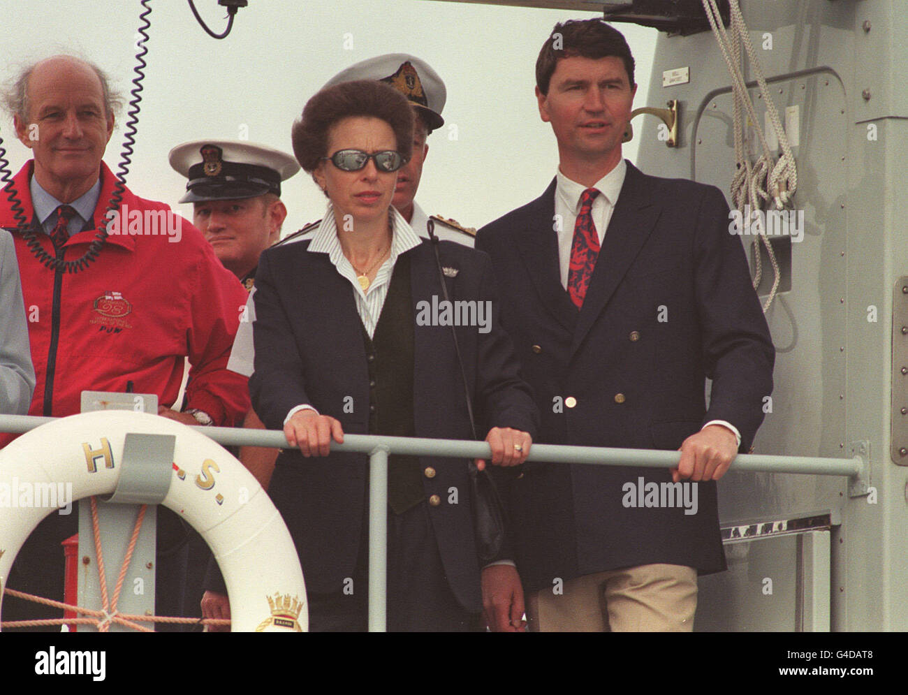 Princesse Royale PORTSMOUTH HMS DASHER Banque D'Images