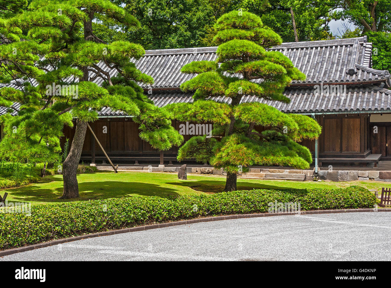 Palais Impérial de Tokyo, Japon Banque D'Images