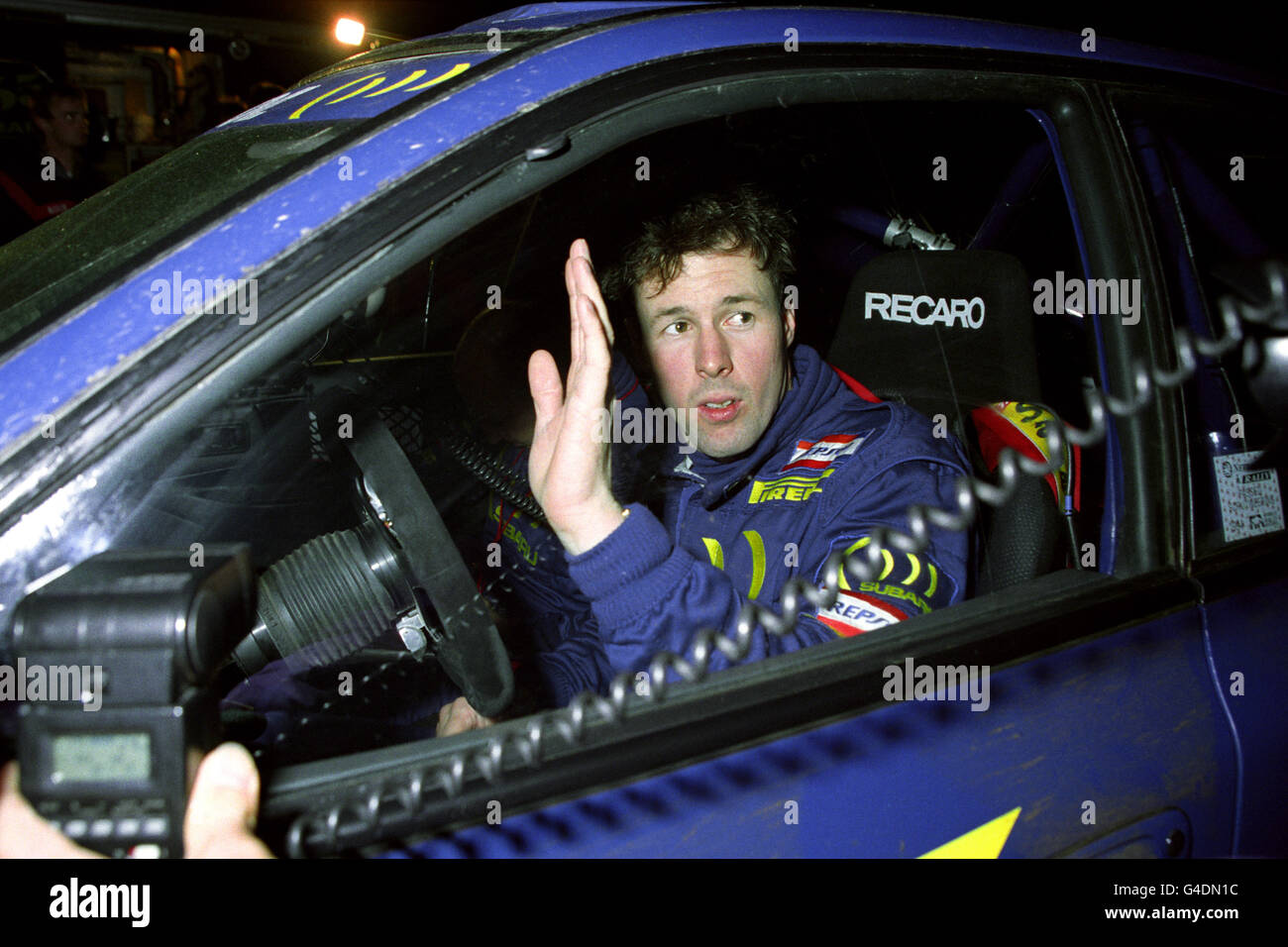 COLIN MCRAE / DEREK RINGER: 555 SUBARU WORLD RALLY TEAM: SUBARU IMPREZA Banque D'Images