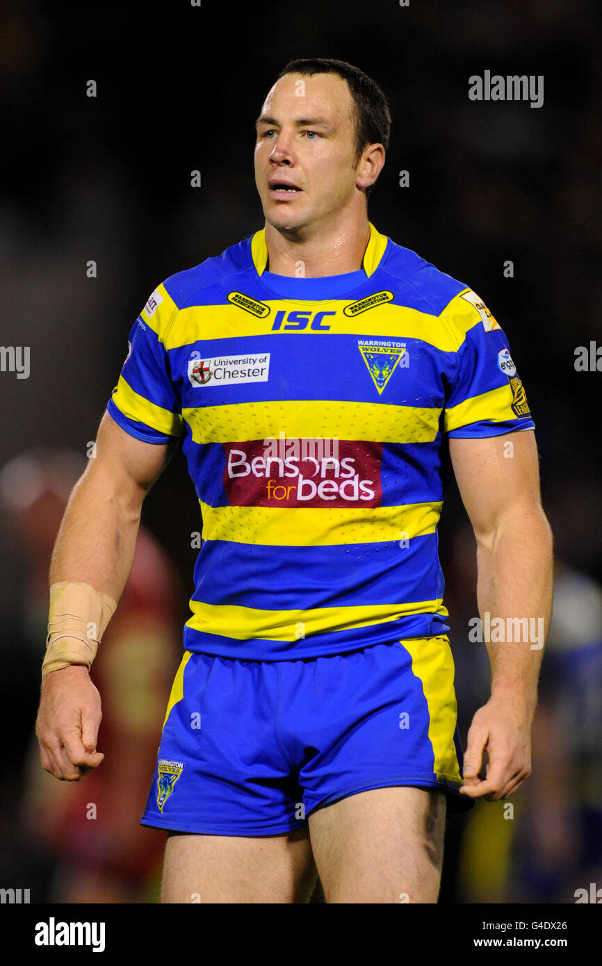 Rugby League - engage Super League - Warrington Wolves v Celtic Crusaders - Halliwell Jones Stadium.Adrian Morley, Warrington Wolves Banque D'Images