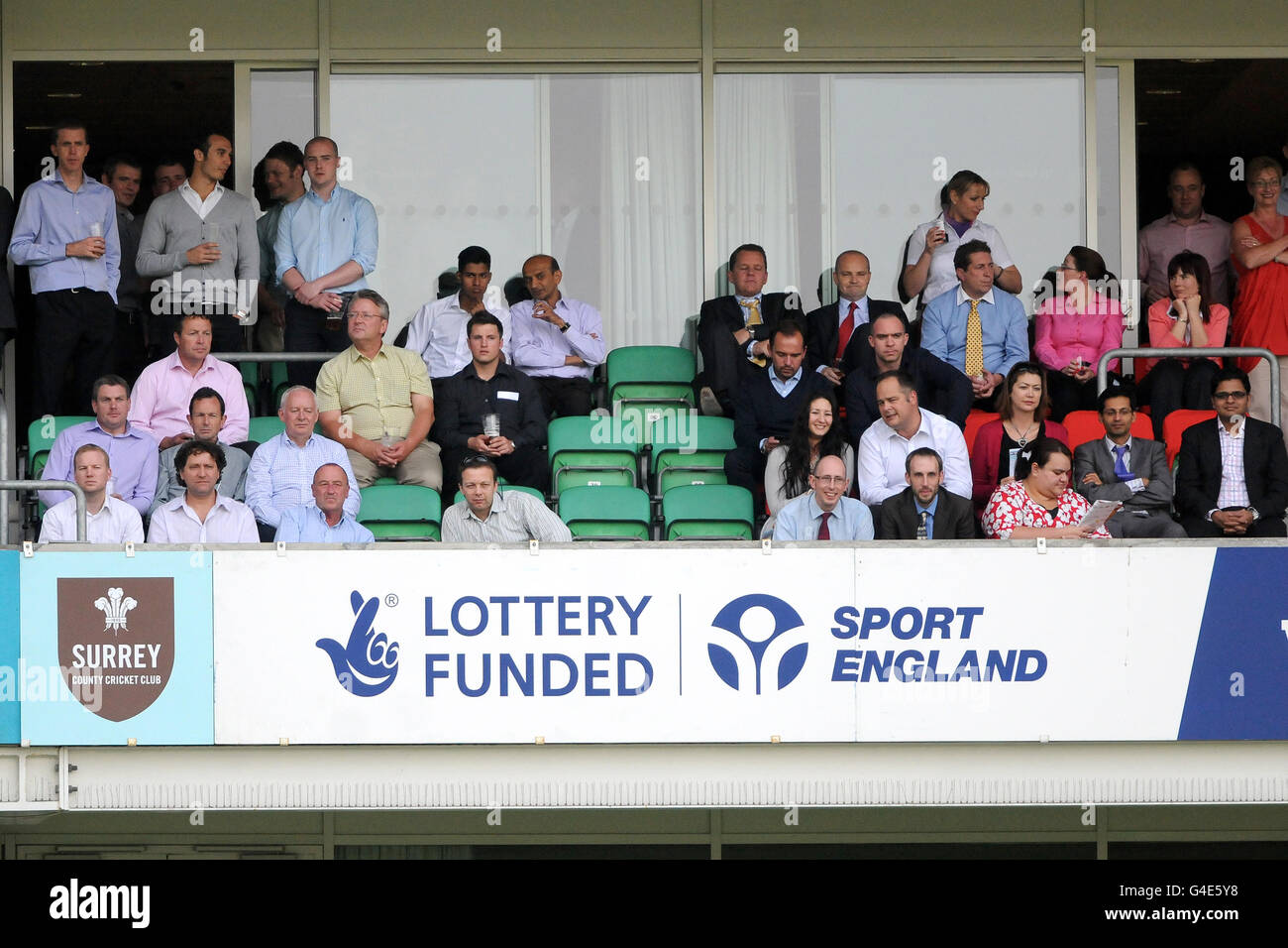 Cricket - La vie d'amis vingt20 - Groupe du Sud - Surrey v Lions Spitfires Kent - l'Ovale Kia Banque D'Images