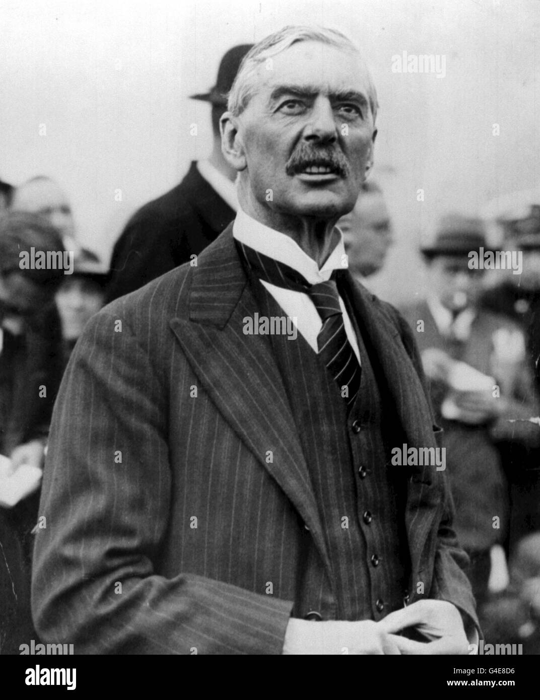Neville Chamberlain - 1938 Banque D'Images
