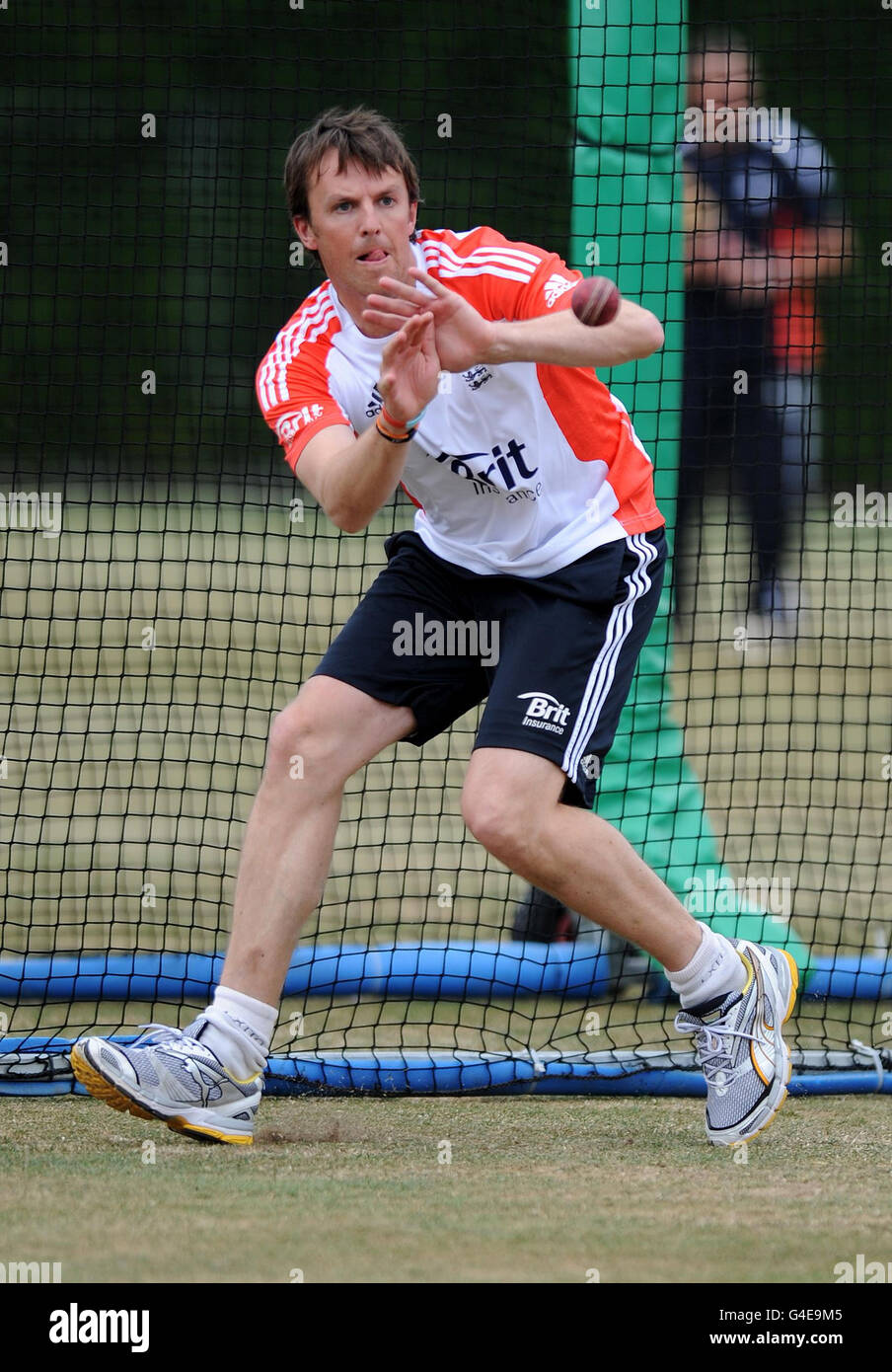 Cricket - npower deuxième Test - Angleterre v Inde - France - Jour 1 Session filets - Cricket Centre National de Performance Banque D'Images