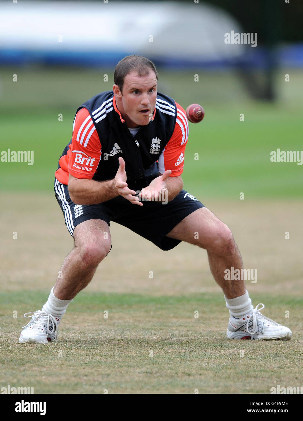 Cricket - npower deuxième Test - Angleterre v Inde - France - Jour 1 Session filets - Cricket Centre National de Performance Banque D'Images
