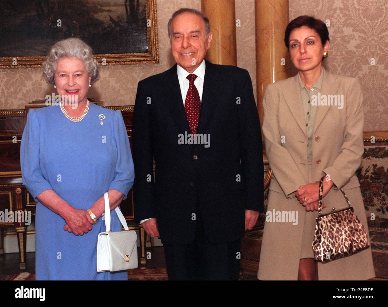 La Reine reçoit le Président Heidar Aliev de la République d ...