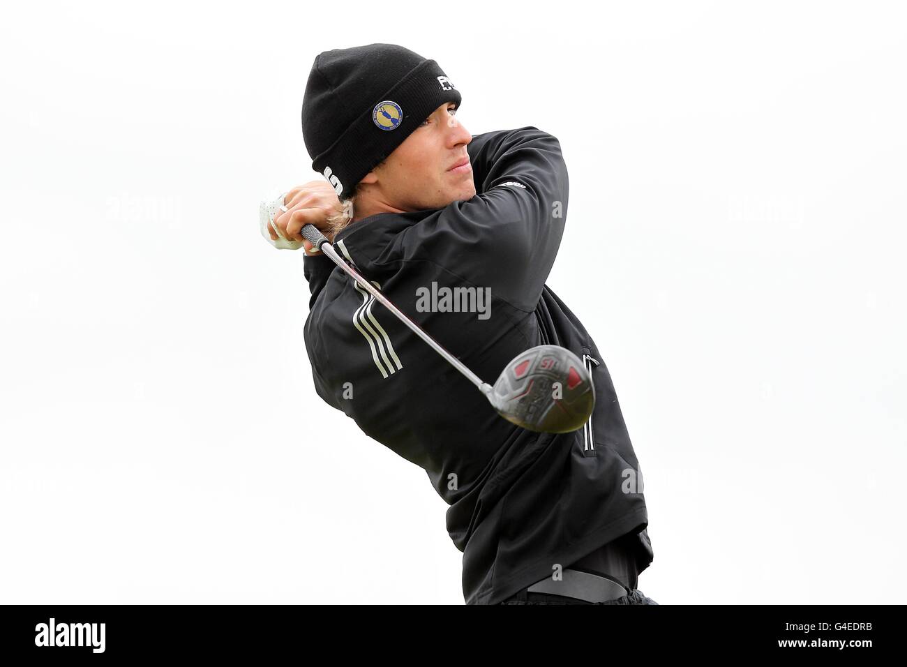 Golf - le championnat ouvert 2011 - jour 1 - Royal St George's. Craig Hinton en action en Angleterre Banque D'Images