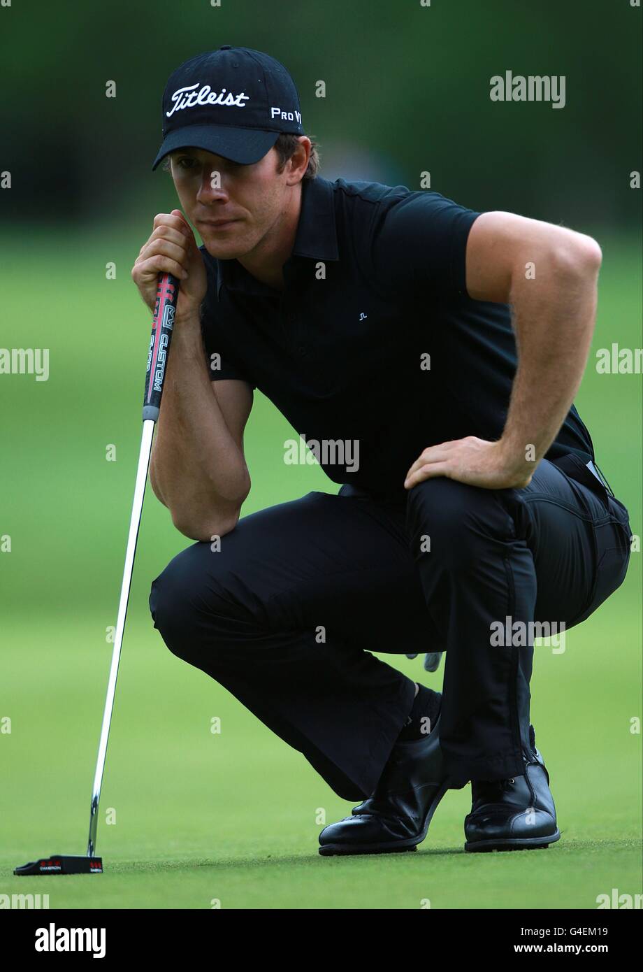 Le Tano Goya d'Argentine fait la queue pendant le quatrième jour De l'Open d'Irlande au club de golf et de pêche de Killarney Banque D'Images