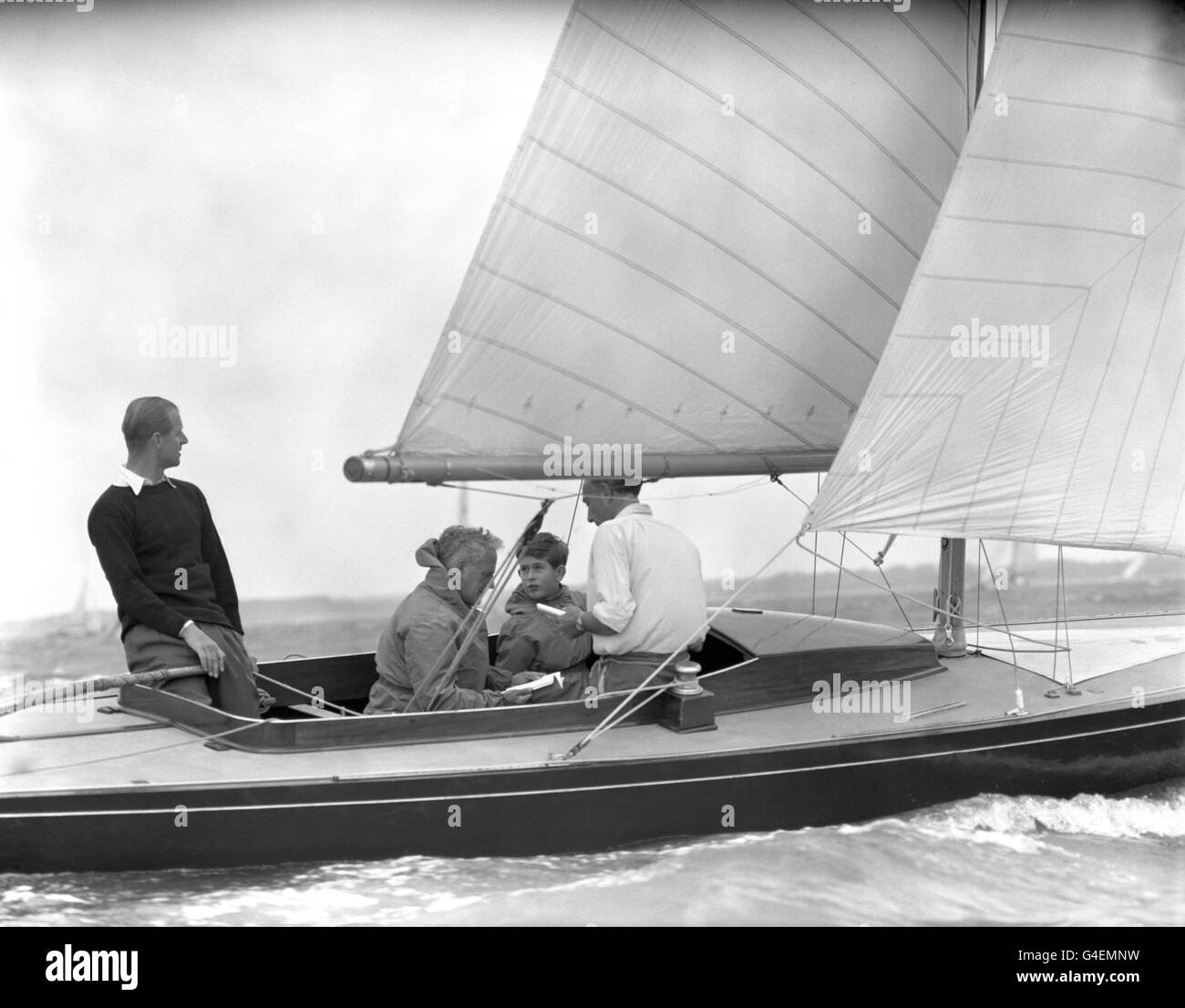 - Voile - Régate Cowes Cowes (île de Wight Banque D'Images