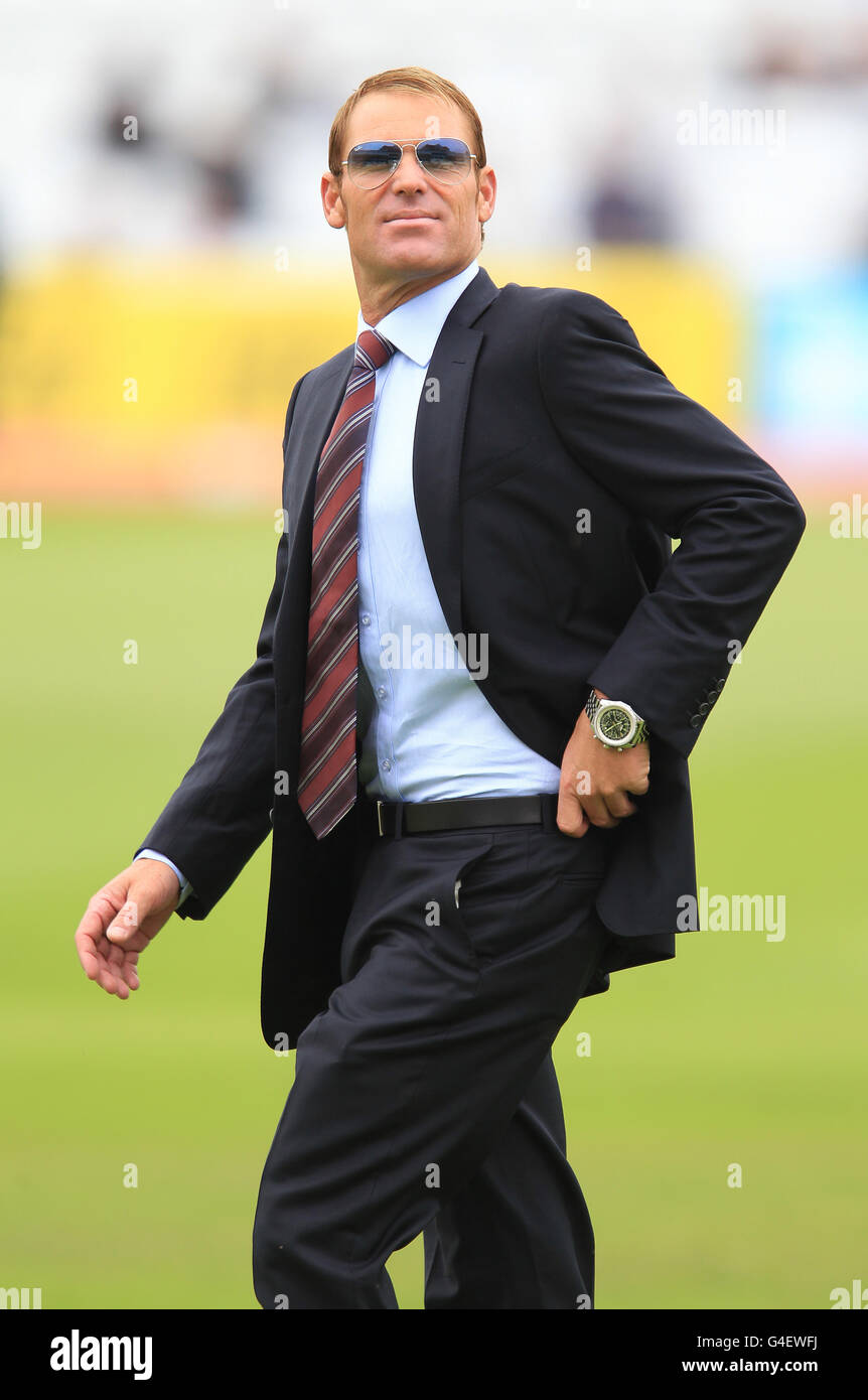 Cricket - npower deuxième Test - Day 1 - l'Angleterre v l'Inde - Trent Bridge Banque D'Images