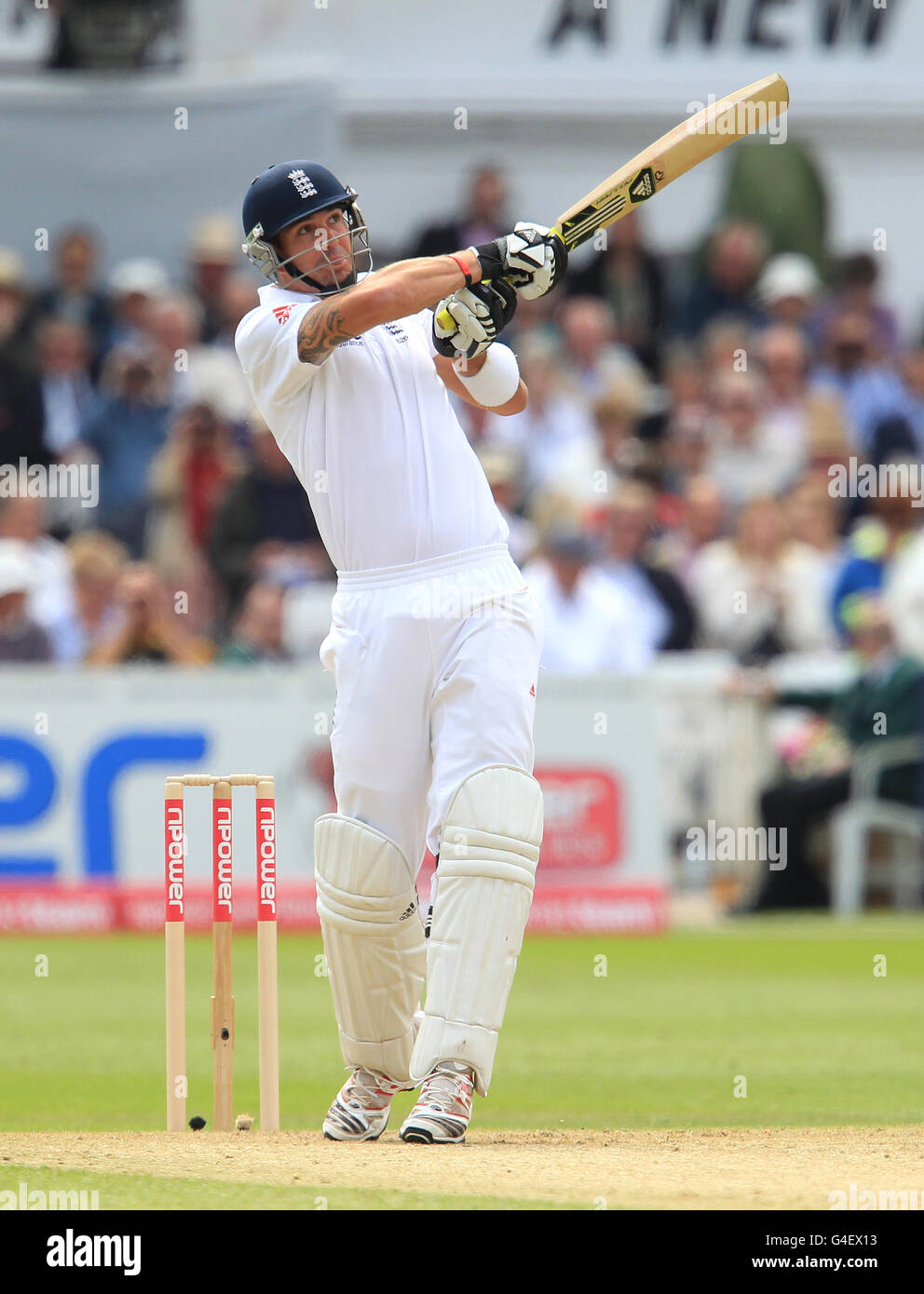 Cricket - npower deuxième Test - Day 1 - l'Angleterre v l'Inde - Trent Bridge Banque D'Images