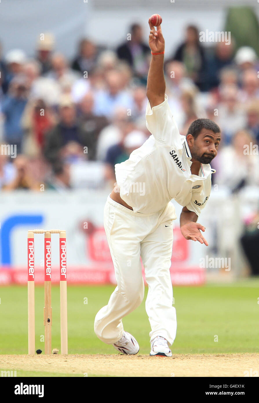 Cricket - npower deuxième Test - Day 1 - l'Angleterre v l'Inde - Trent Bridge Banque D'Images