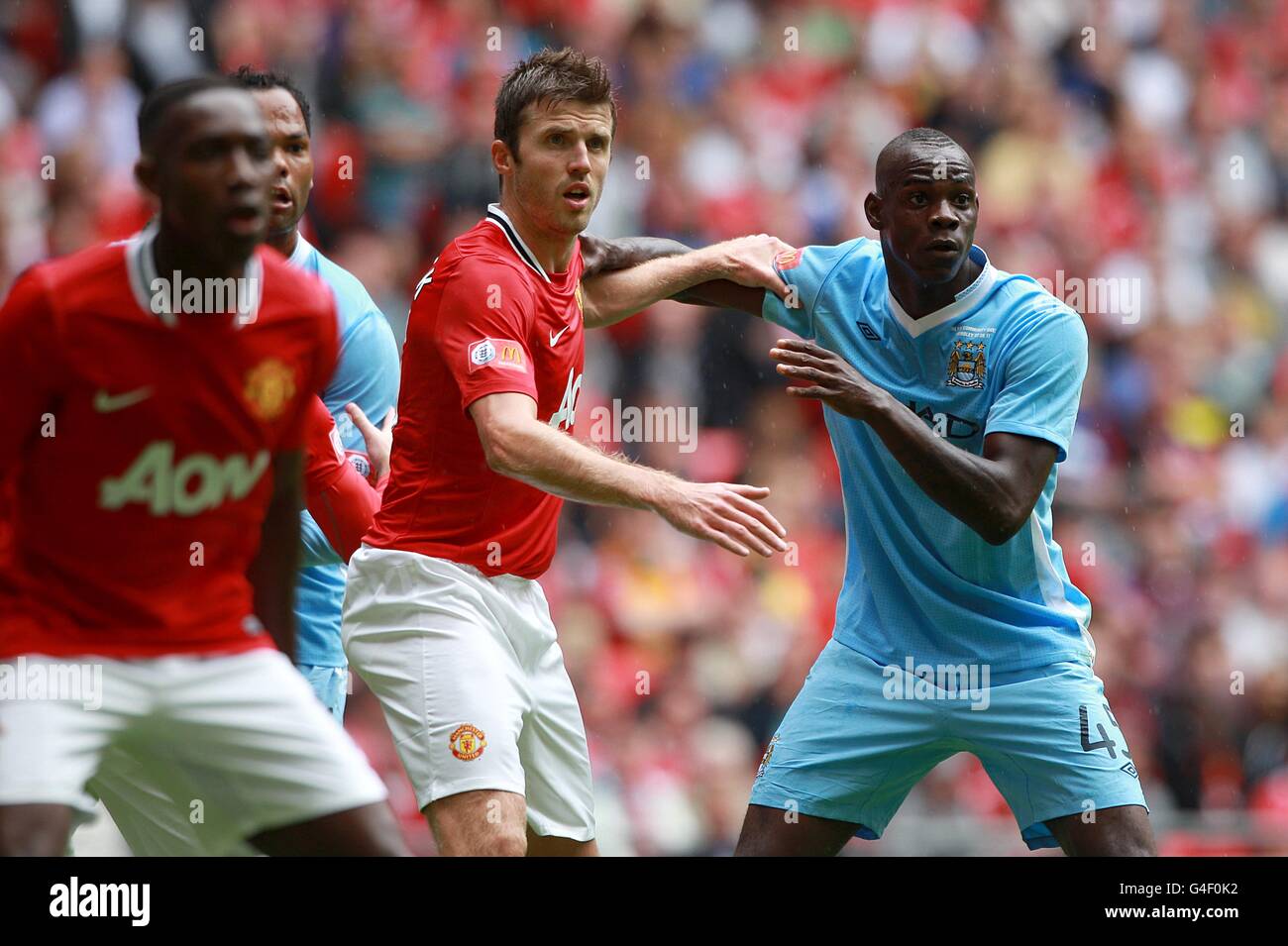 Soccer - FA Community Shield - Manchester City v Manchester United - Stade de Wembley Banque D'Images