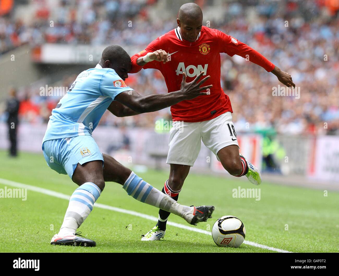 Soccer - FA Community Shield - Manchester City v Manchester United - Stade de Wembley Banque D'Images
