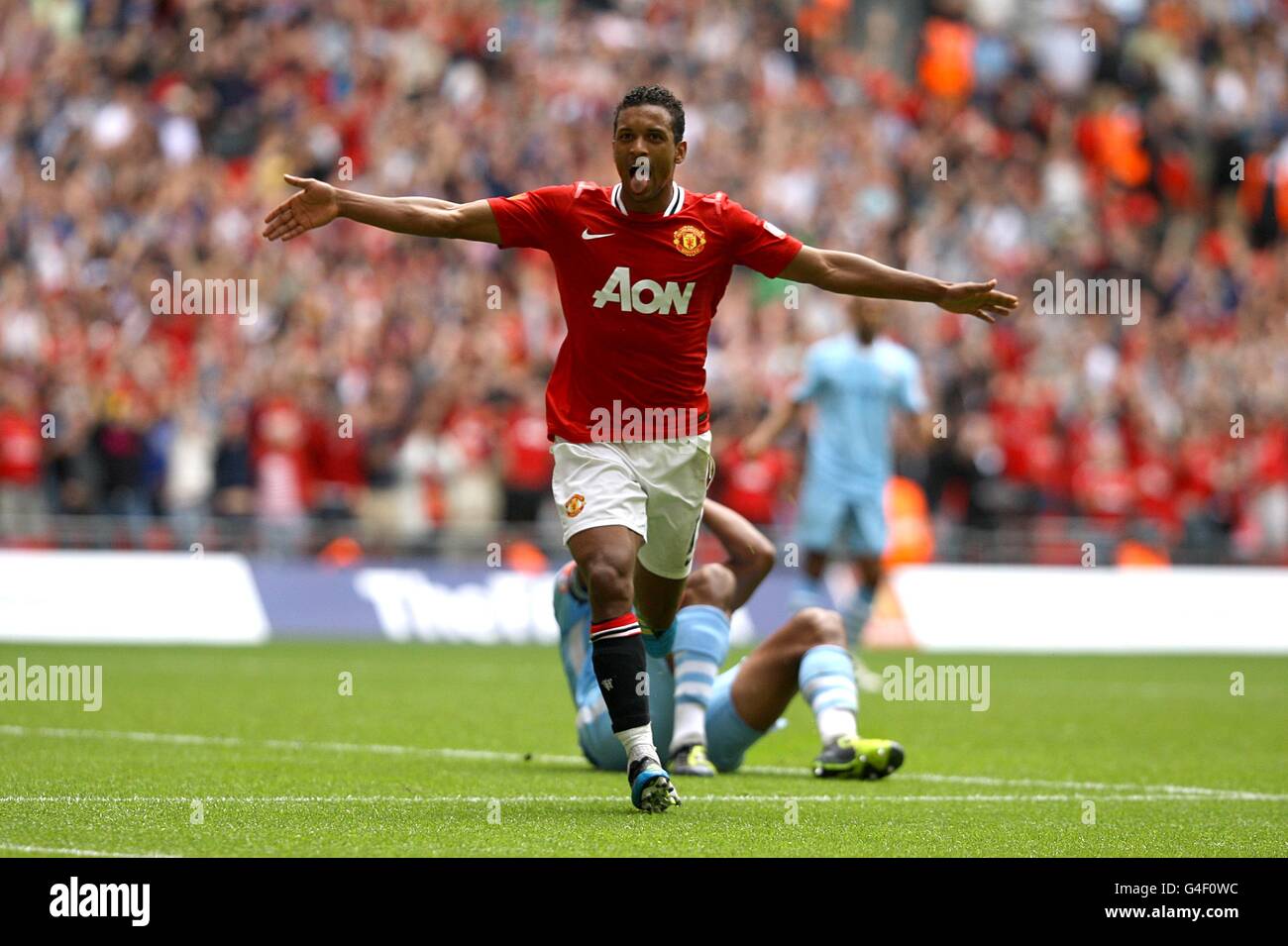 Soccer - FA Community Shield - Manchester City v Manchester United - Stade de Wembley Banque D'Images